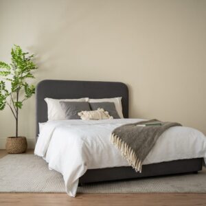 Ponyo Queen Bed 1900mm Divan (Pet Friendly Fabric)