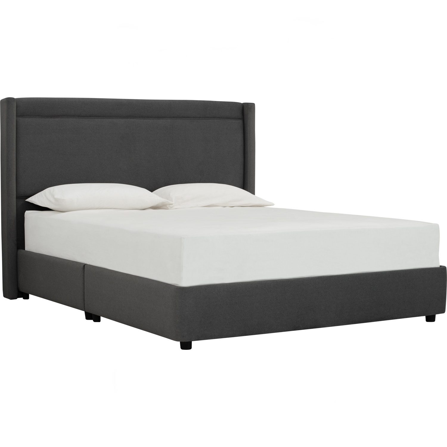 655159 Lilah Queen Bed 1900mm Divan (Pet Friendly Fabric)