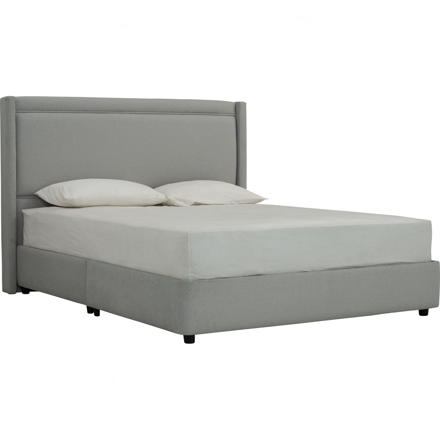 655160 Lilah Queen Bed 1900mm Divan (Pet Friendly Fabric)