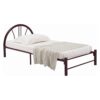 Robert Single Bed With 1900mm Side Rail Maroon
