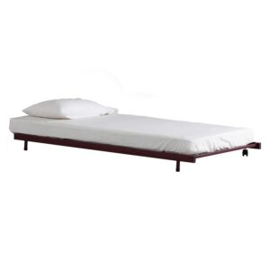Alvis Pull Out Bed With 1900mm Side Rail Maroon