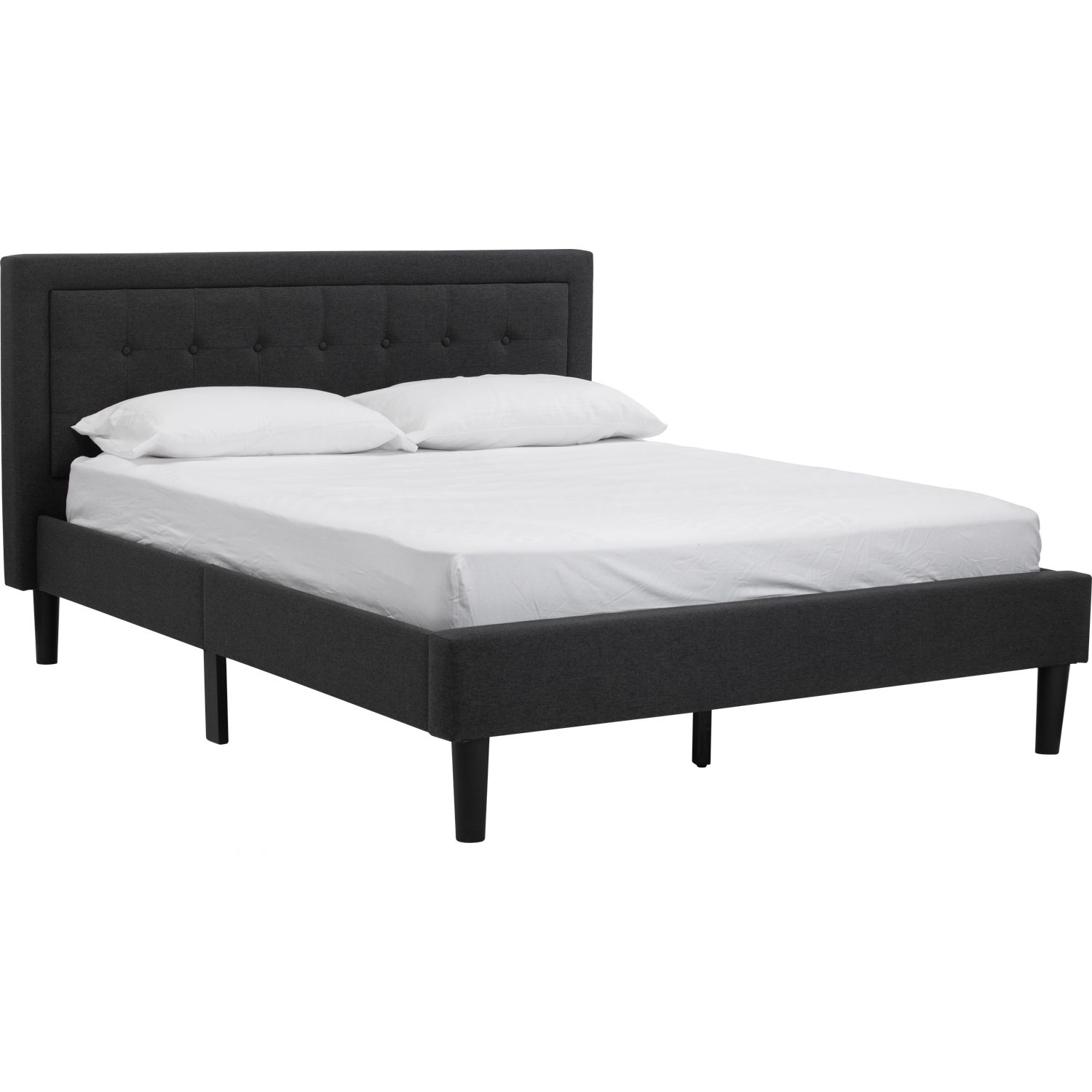 656069 Hayden King Bed With 2000mm Side Rail Black