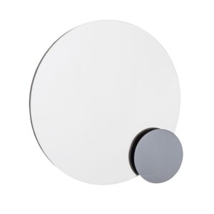 Zinnia Ø38cm Mirror With Iron Frame