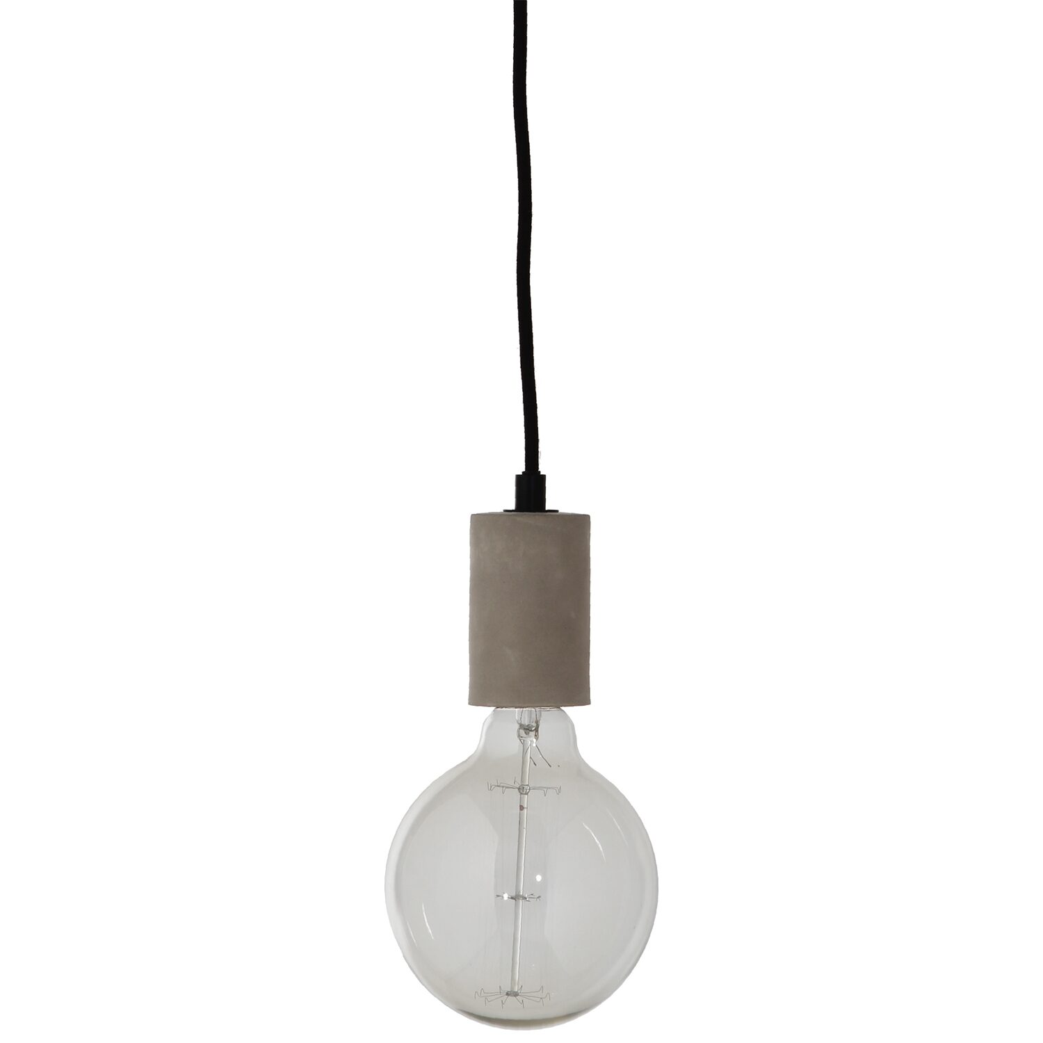 A105001 Firefly Pendant Lamp In Concrete Colour Base