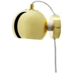 Slug Glossy Wall Lamp (Ø12 x W16cm)