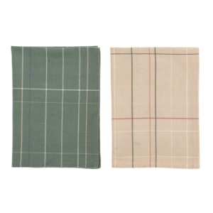 Set Of 2 Colours Kitchen Towels