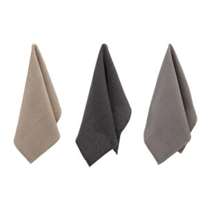Set Of 3 Colours Kitchen Towels (70x45cm)