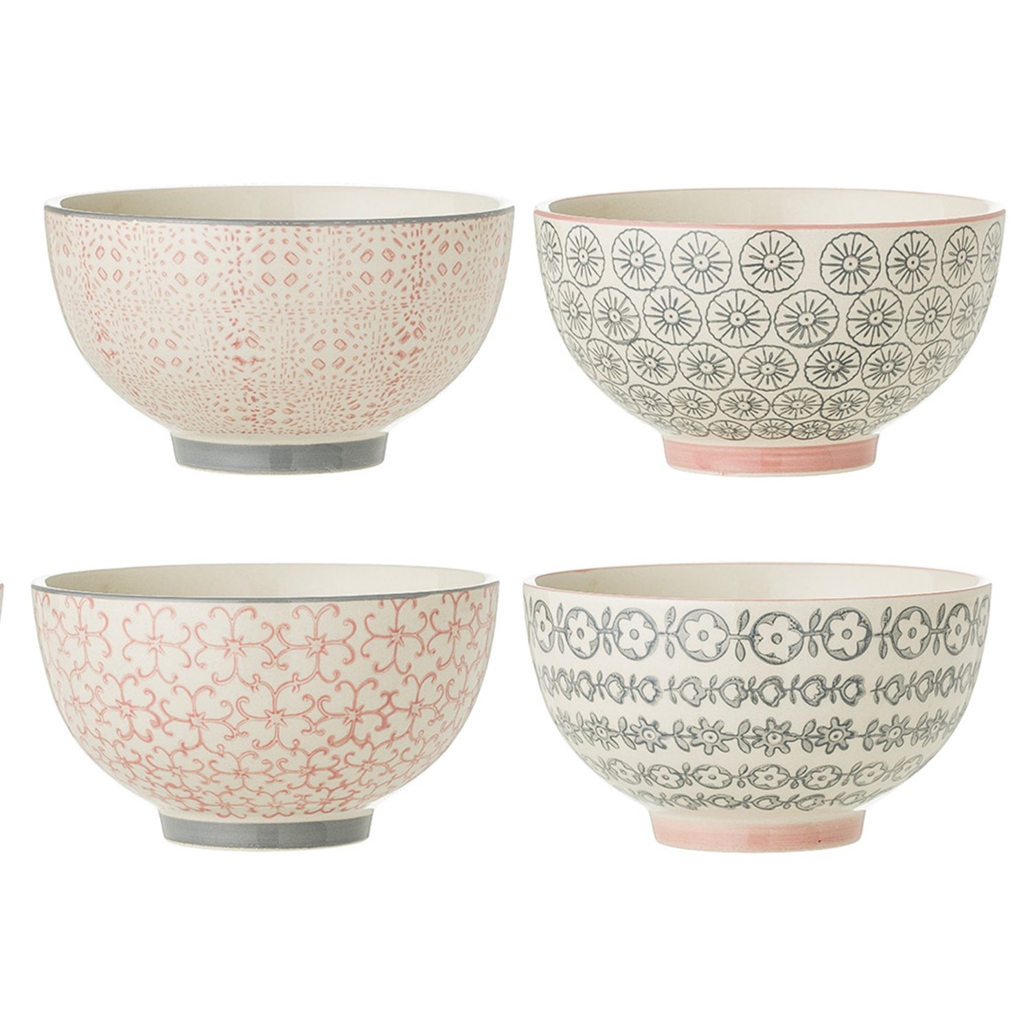 A623217 Ø13.5cm Bowls In 4 Assort Colours
