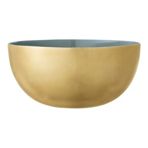 Ø20cm Bowl In Gold And Green Colour