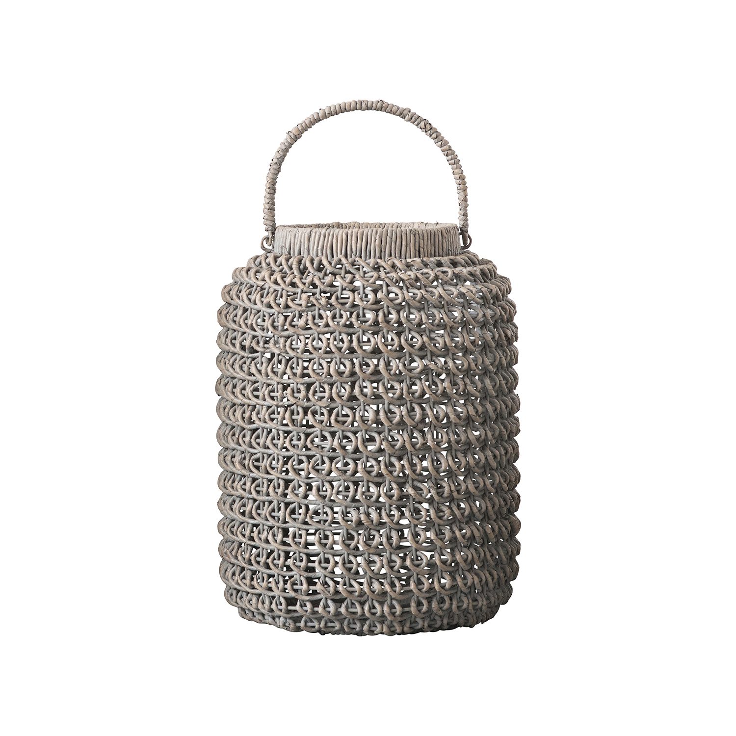 A636001 Ø38cm H51cm Lantern In Nature Colour