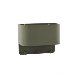 Metal Wall Hanger In Army Green Colour