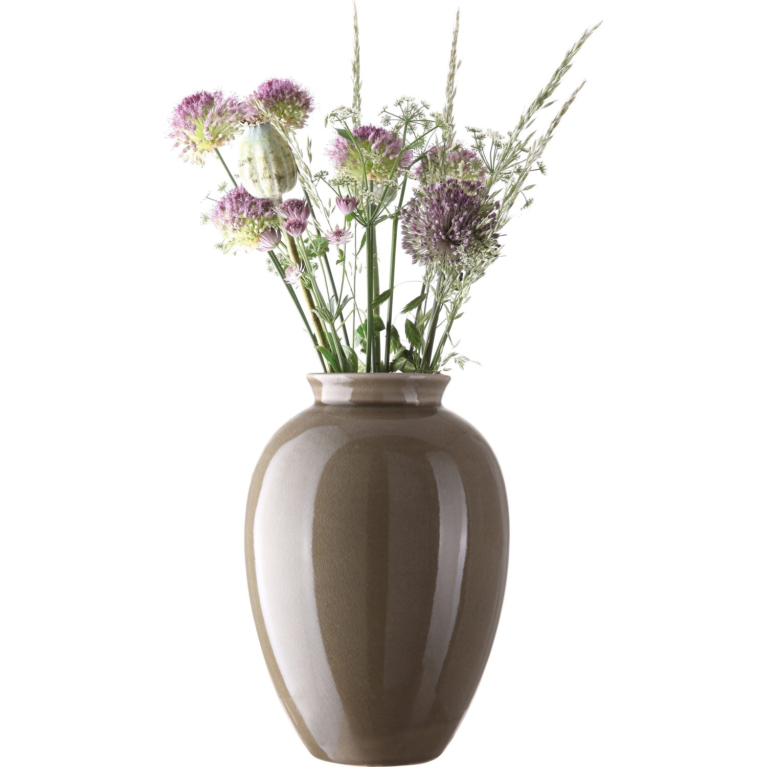 A663040_1 Ø17cm x H25cm Vase In Safari Colour