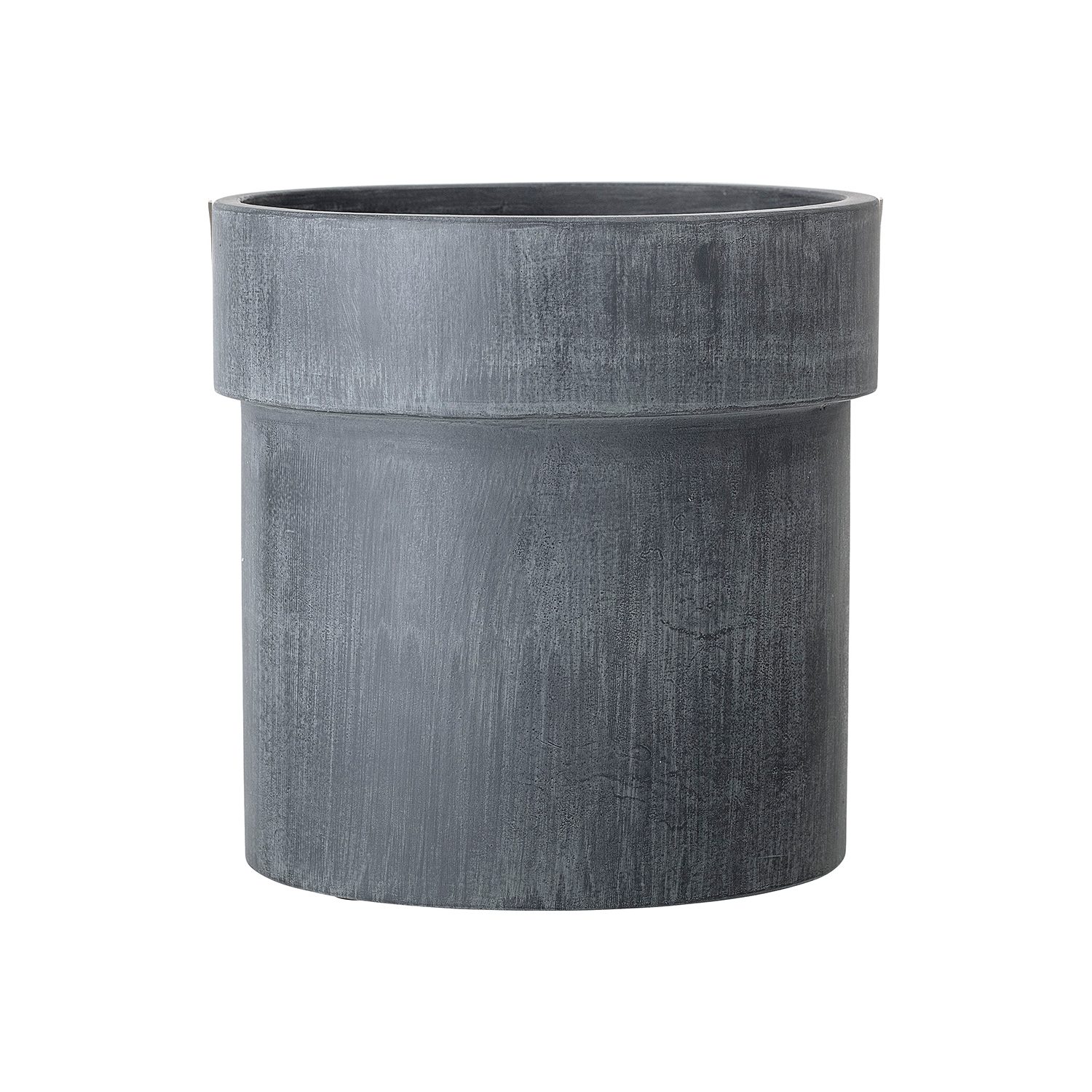 A668007 Ø25cm Flowerpot In Grey Colour