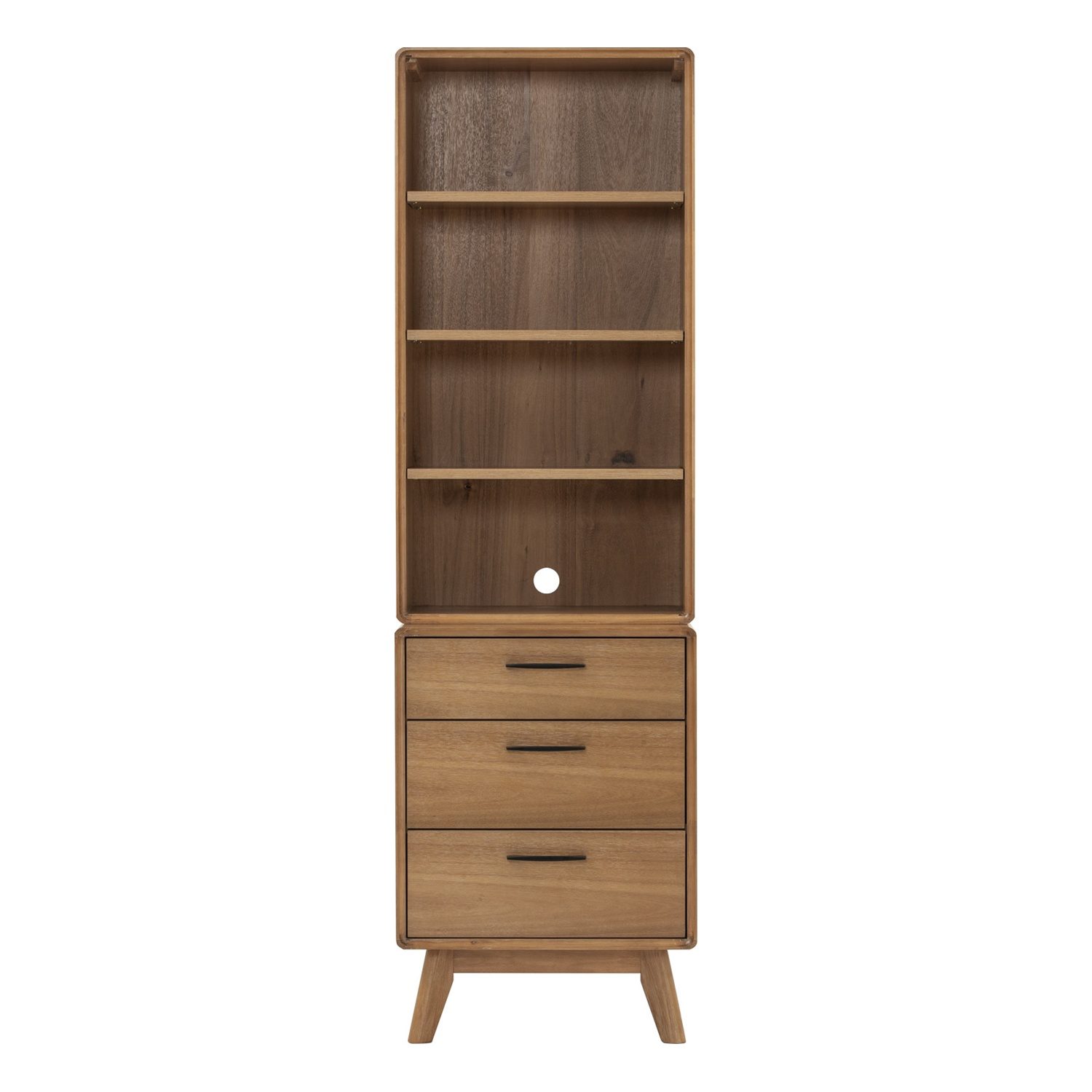 K13003_2 Toronto Bookcase With Toronto Side Table