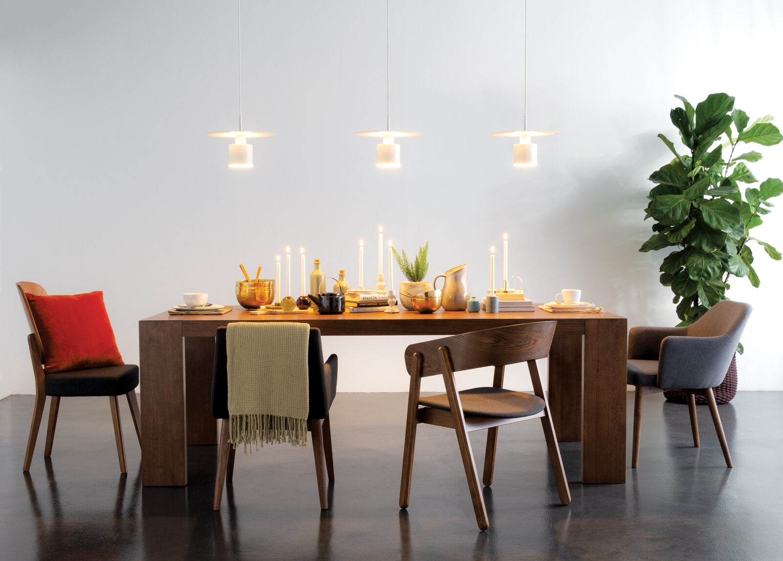 K14041 1+6 Clarkson Dining Table With Gitel Arm Chair