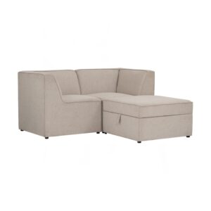 Traverese 2 Seater L Shape Sofa Set