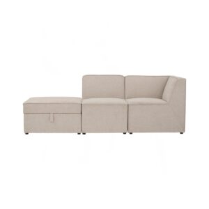 Traverese 3 Seater Sofa Set With Ottoman
