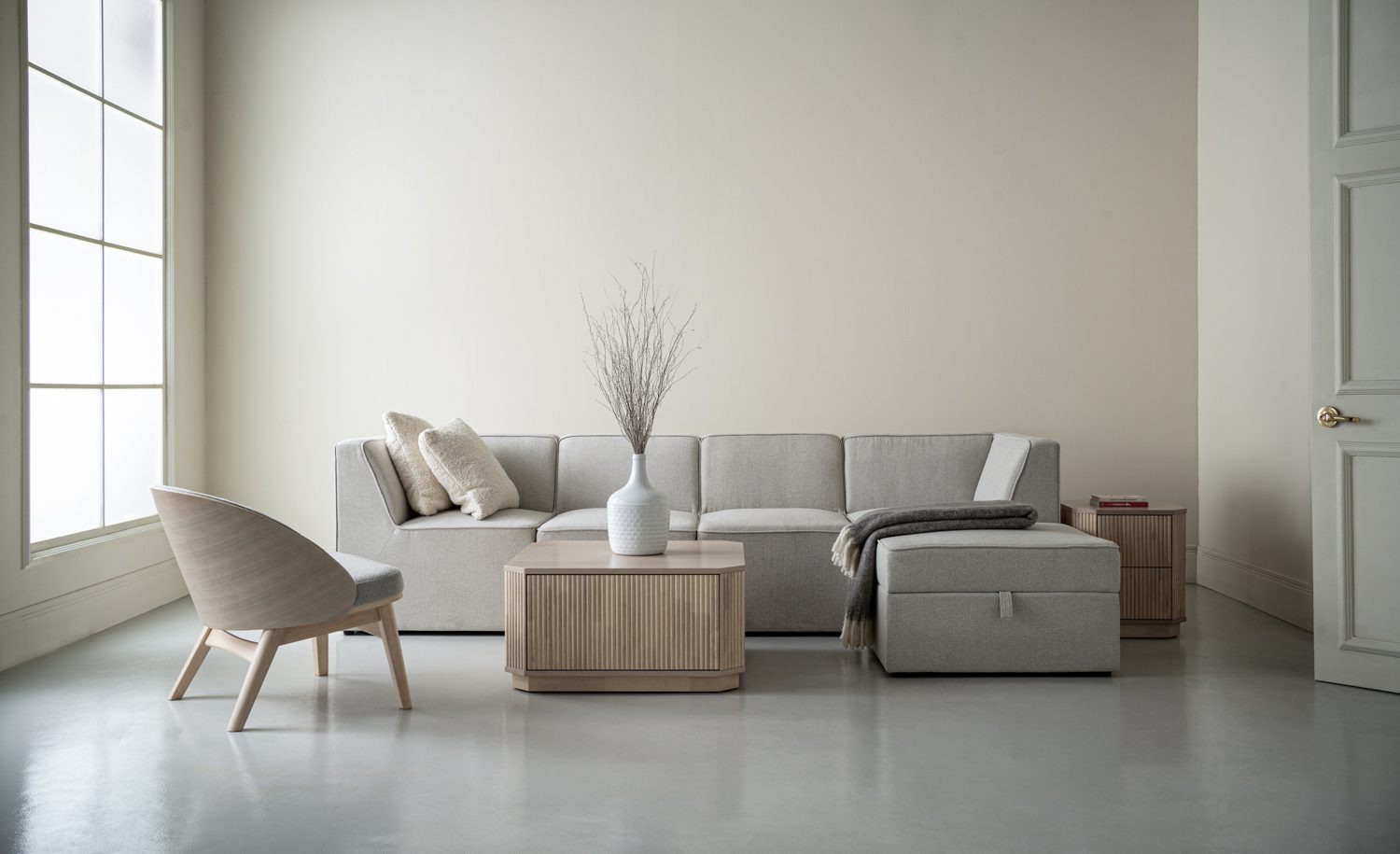 K23011_1 Traverese 5 Seater Sofa Set