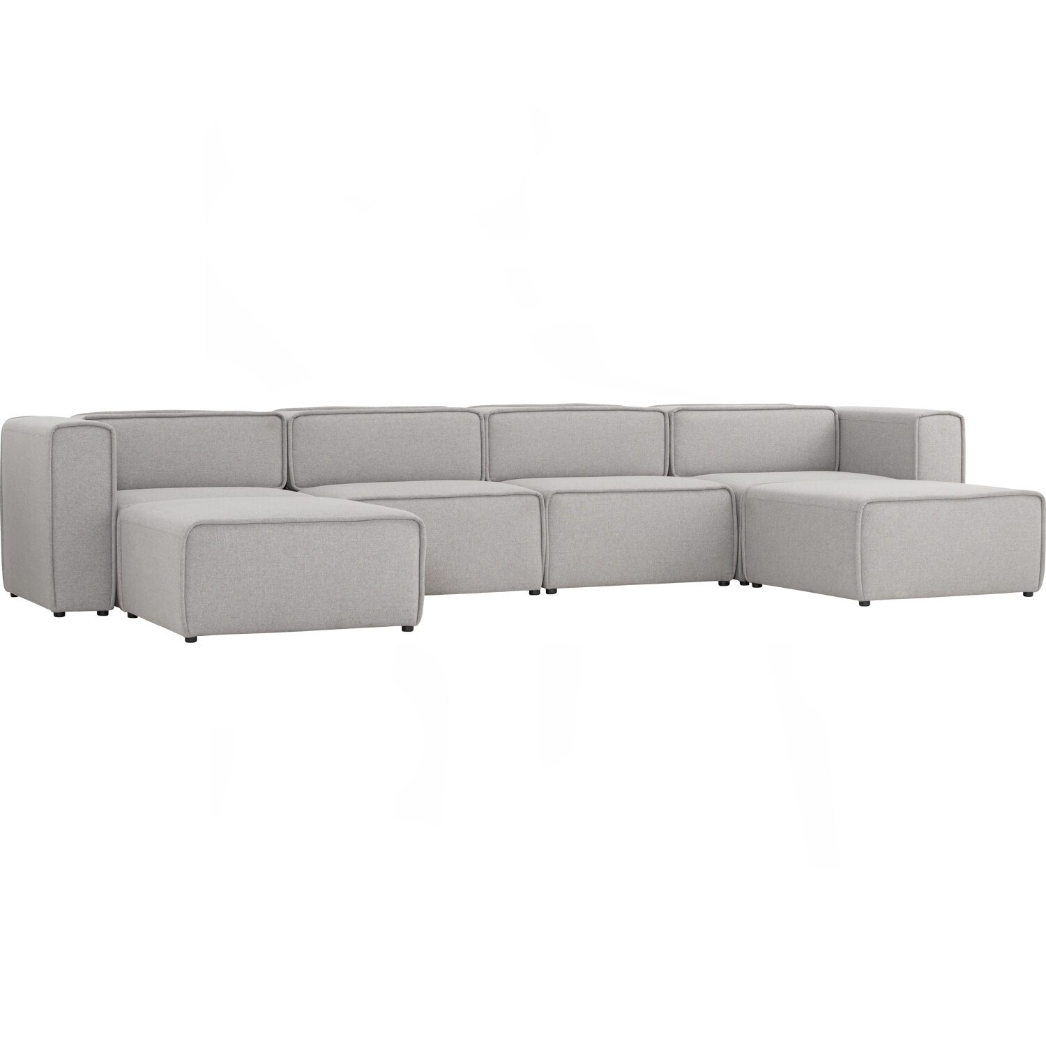 K23015 Acura 4 Seater U Shape Sofa Set
