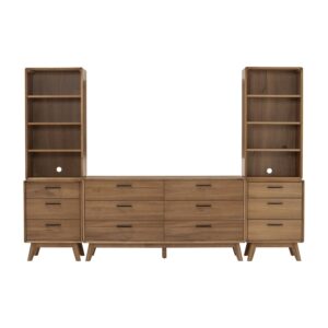 Toronto Bookcase With Toronto Side Table & Toronto 1.55m Dresser